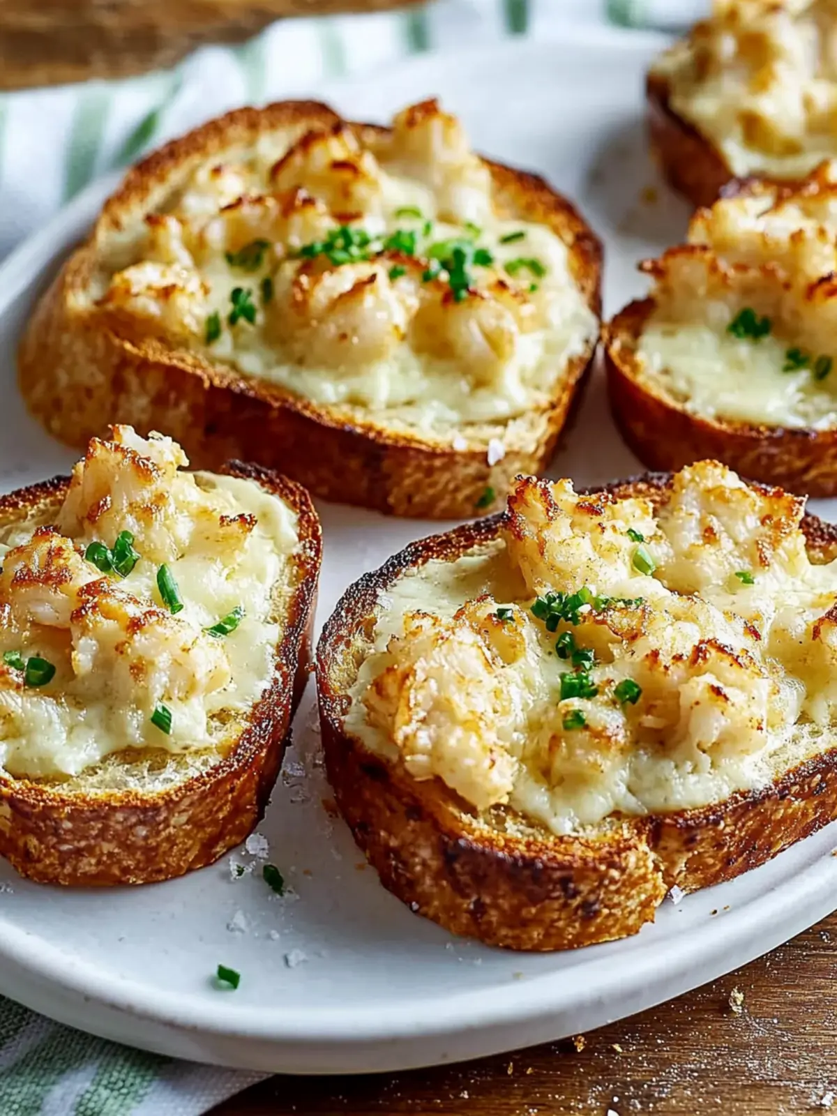 Cheesy Crabmeat Canapes: A Flavorful Bite for Any Occasion 2 Cheesy Crabmeat Canapes