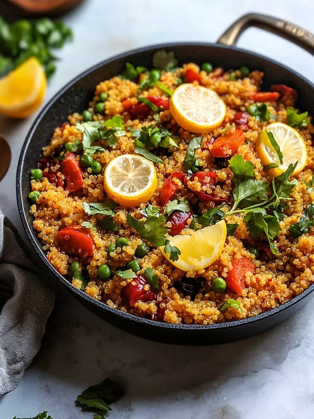 One Pot Moroccan Quinoa for Flavorful Weeknight Bliss 3 One Pot Moroccan Quinoa