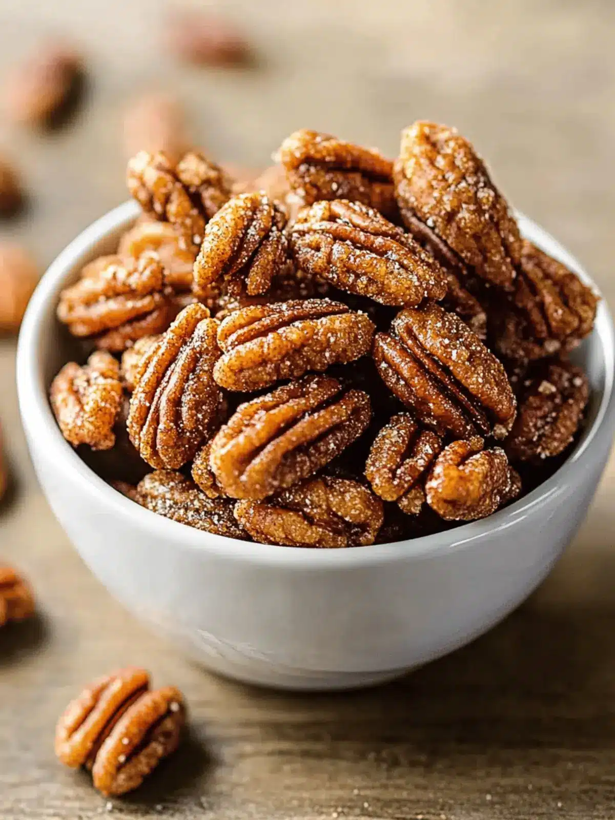 Gingersnap Pecans: Irresistibly Sweet Holiday Snack Delight 4 Gingersnap Pecans
