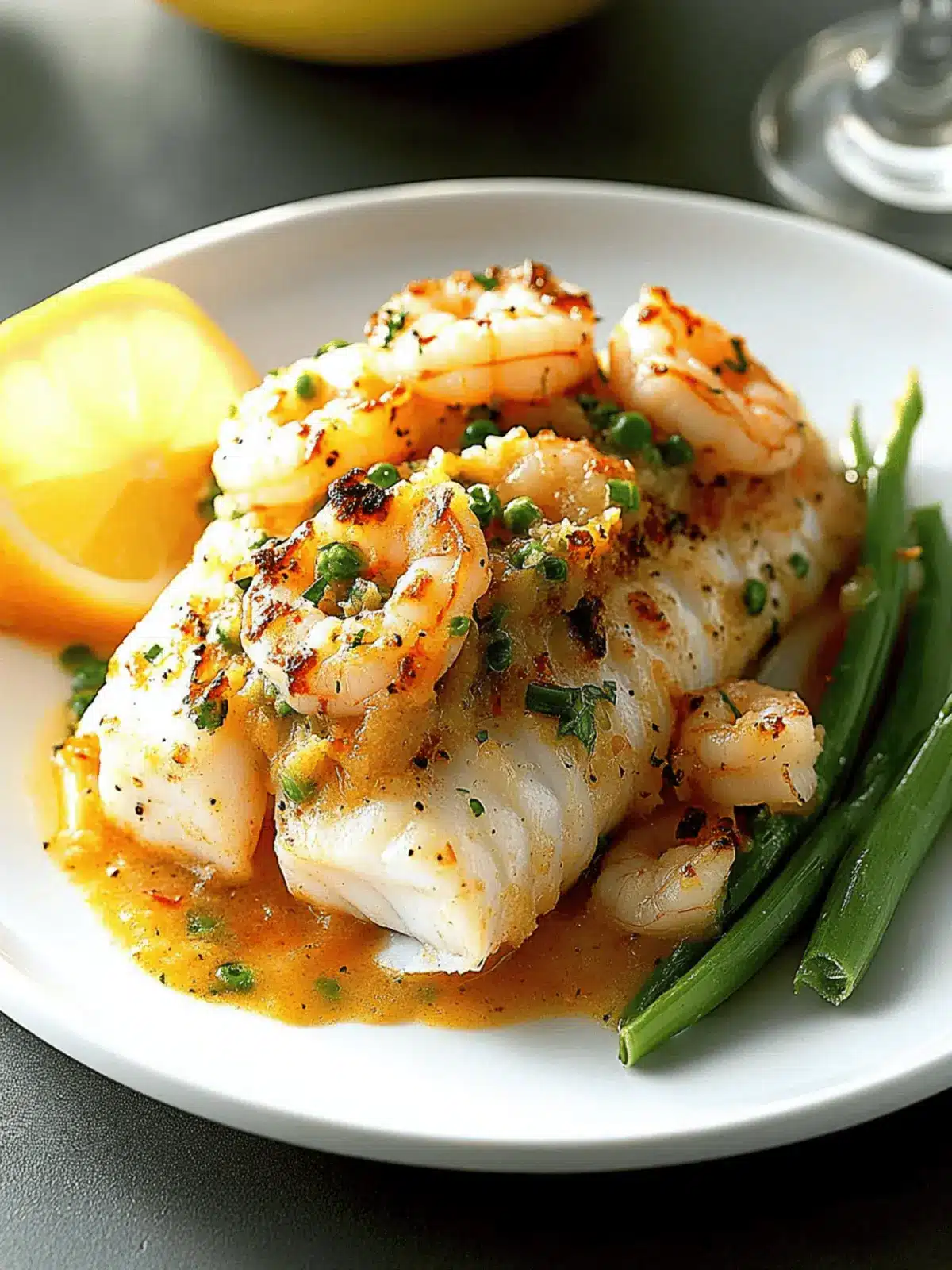 Savory Shrimp-Stuffed Flounder in Lemon Butter Delight 4 Shrimp-Stuffed Flounder
