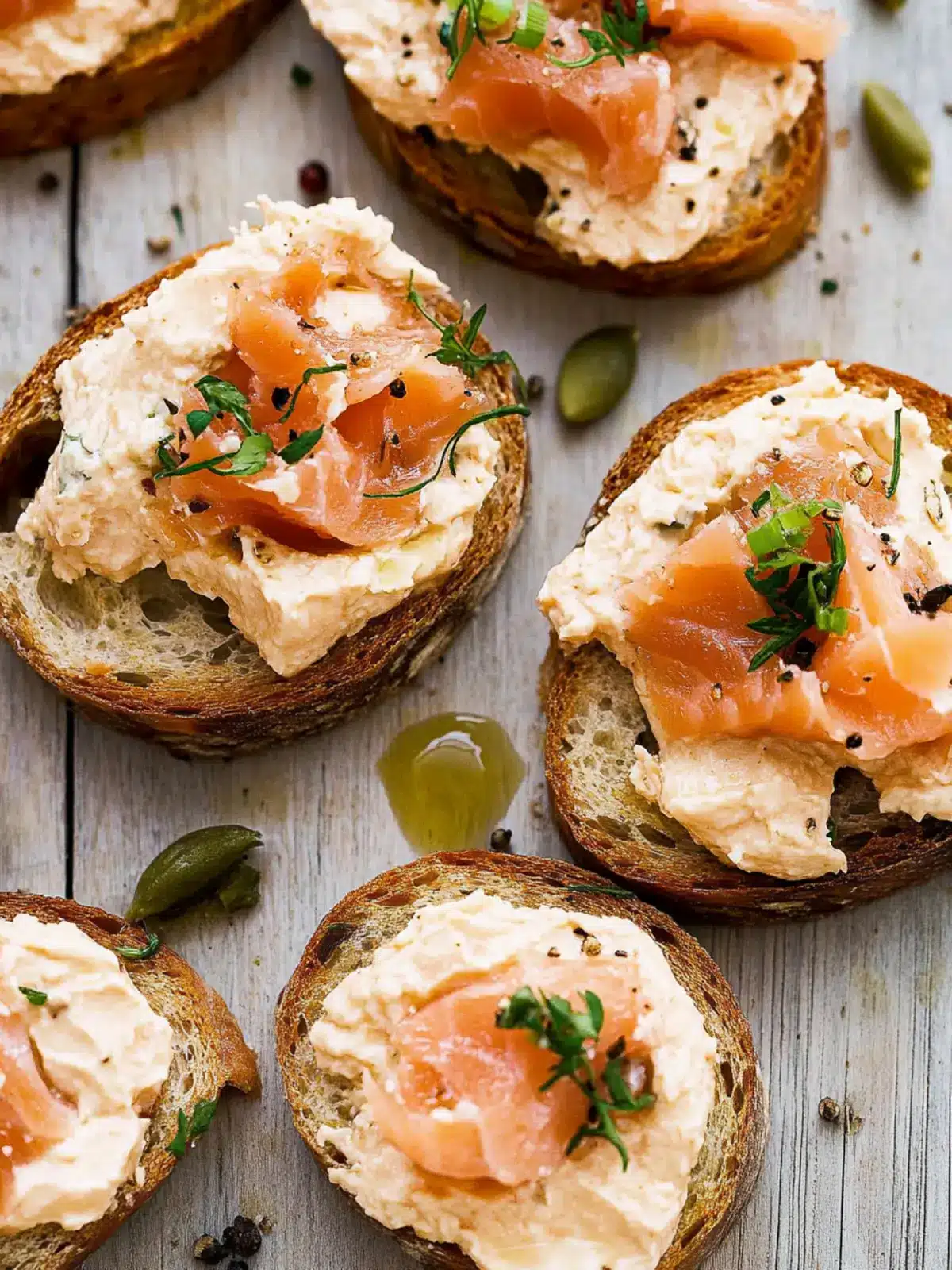 Savory Smoked Salmon Crostini for Effortless Entertaining 3 Smoked Salmon Crostini