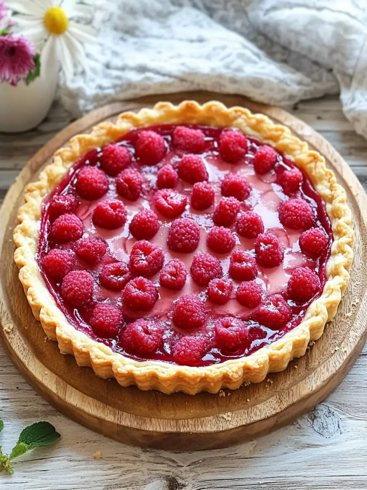 Sweet Rhubarb Custard Tart: A Springtime Delight You'll Love 2 Sweet Rhubarb Custard Tart