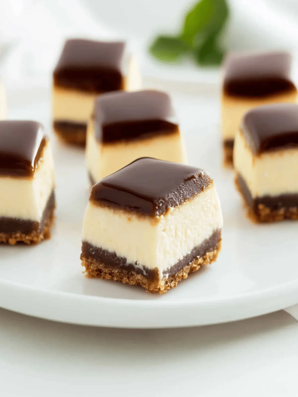 Irresistible Mini Cheesecake Bites: A Sweet Treat Adventure 4 Mini Cheesecake Bites