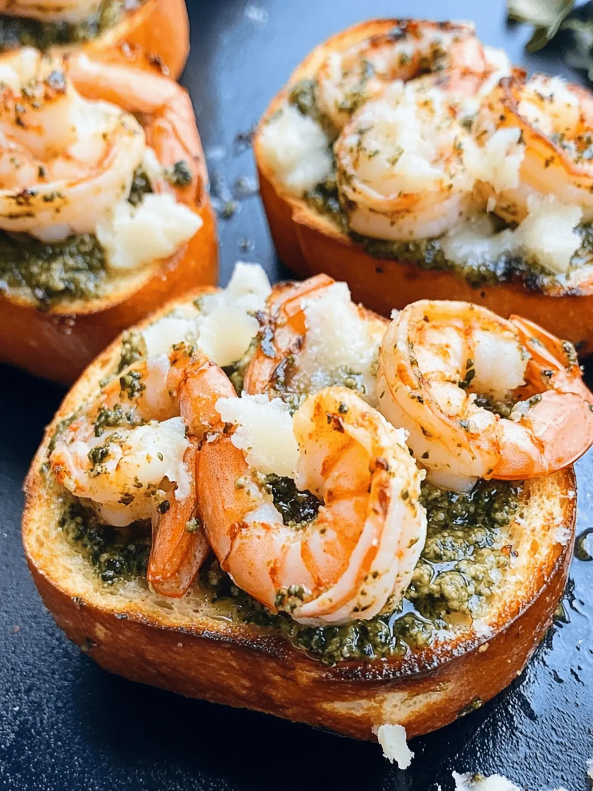 Blackstone Parmesan Pesto Shrimp Toast You ll Crave Again and Again 2 Blackstone Parmesan Pesto Shrimp Toast