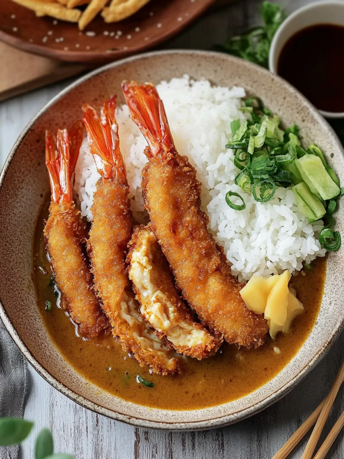 Crispy Prawn Katsu with Curry and Rice Your New Favorite Meal 3 Prawn Katsu with Curry and Rice