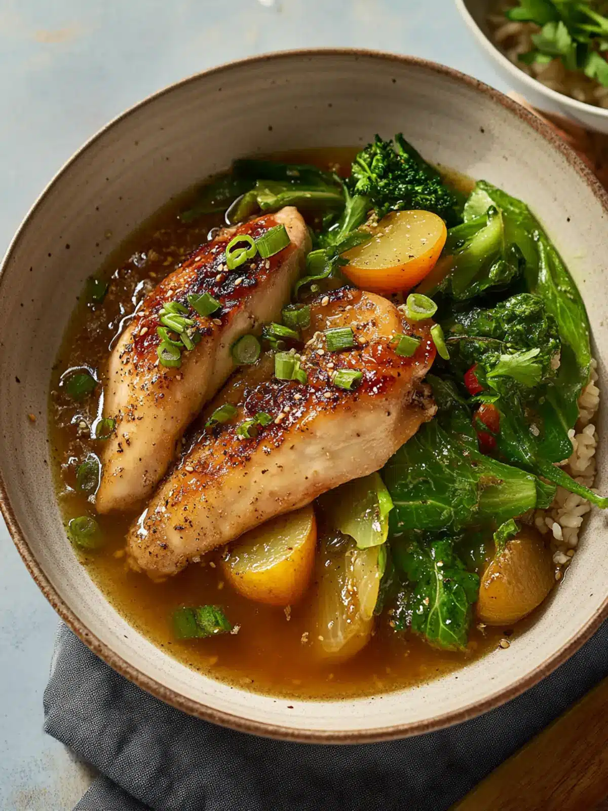 Easy Miso-Ginger Chicken with Spicy Broth in Just 30 Minutes 2 Easy Miso-Ginger Chicken with Spicy Broth