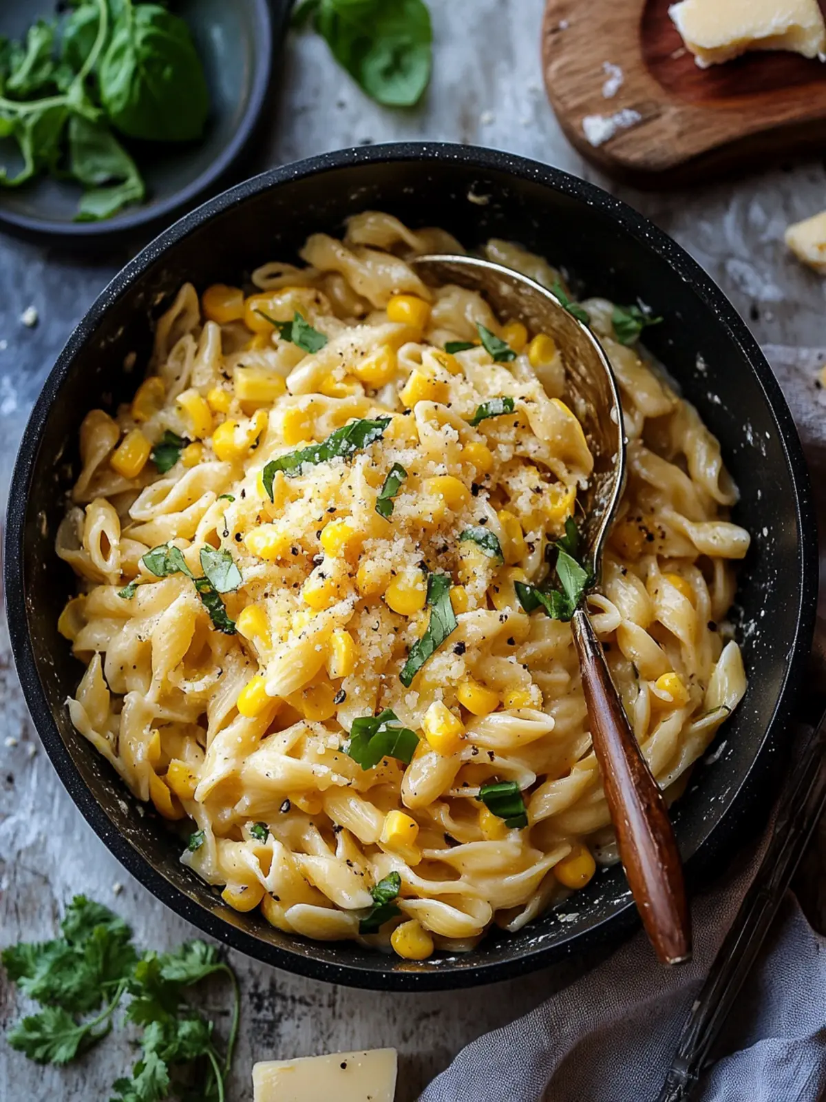 Creamy Miso Butter Pasta with Sweet Corn for Summer Bliss 2 Creamy Miso Butter Pasta with Sweet Corn