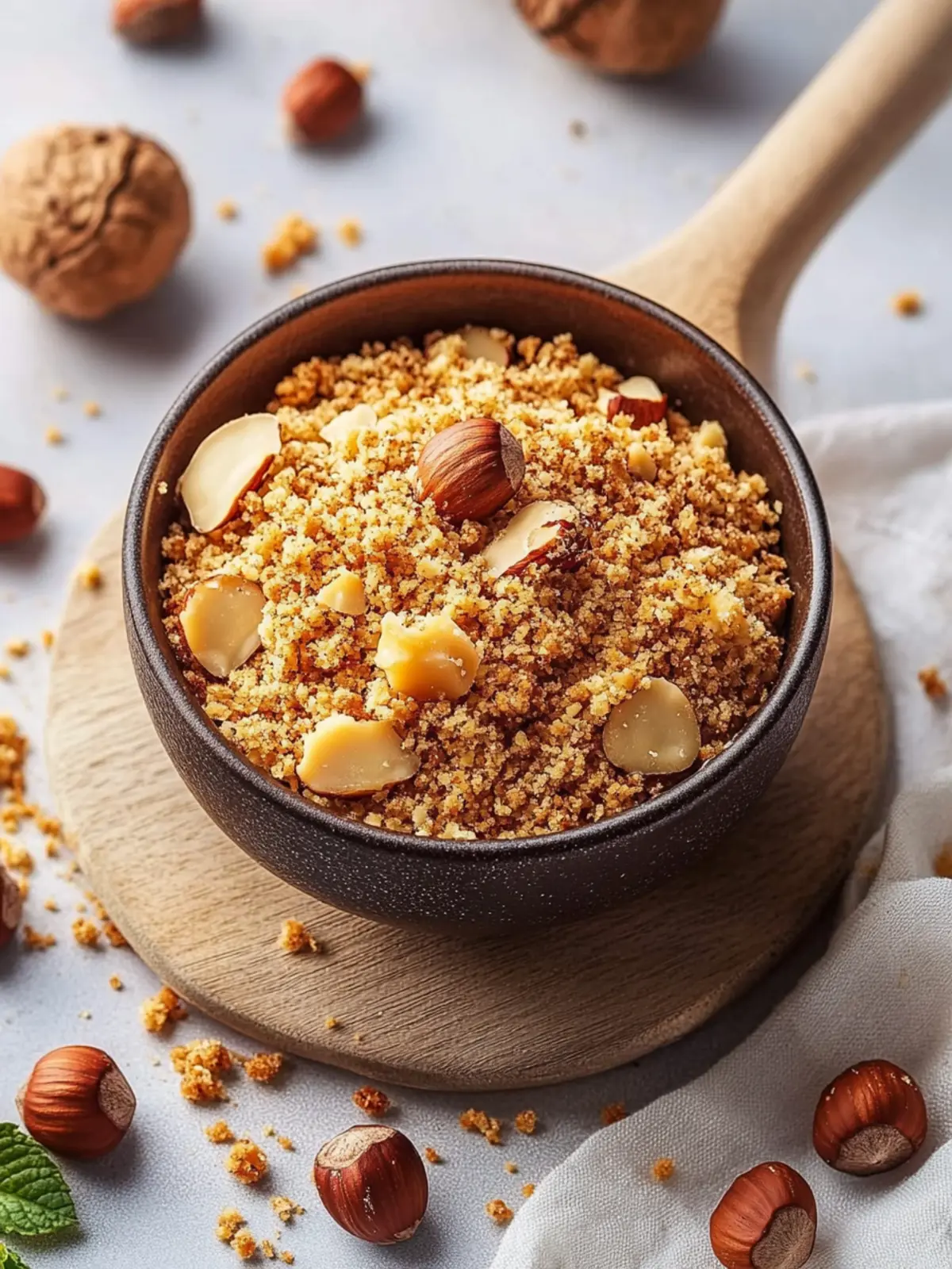 Deliciously Crunchy Hazelnut Praline Crumble You ll Love 4 Crunchy Hazelnut Praline Crumble