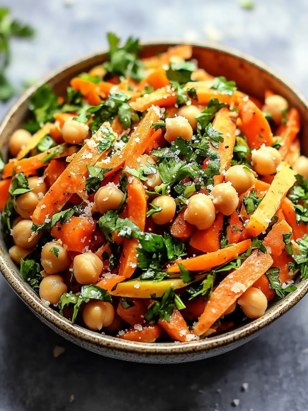 Moroccan Carrot Chickpea Salad: Fresh, Flavorful, and Easy! 3 Moroccan Carrot Chickpea Salad