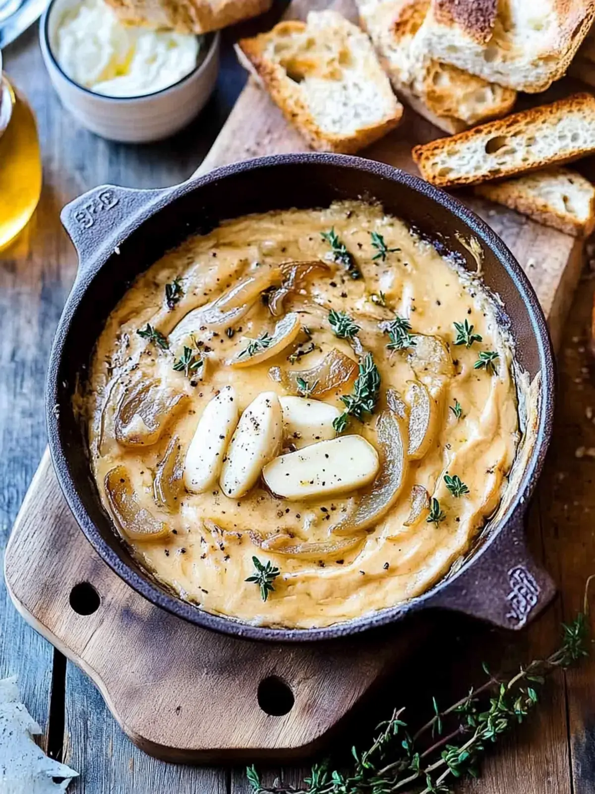 Savory Brie and Caramelized Onion Dip for Epic Game Nights 2 Brie and Caramelized Onion Dip