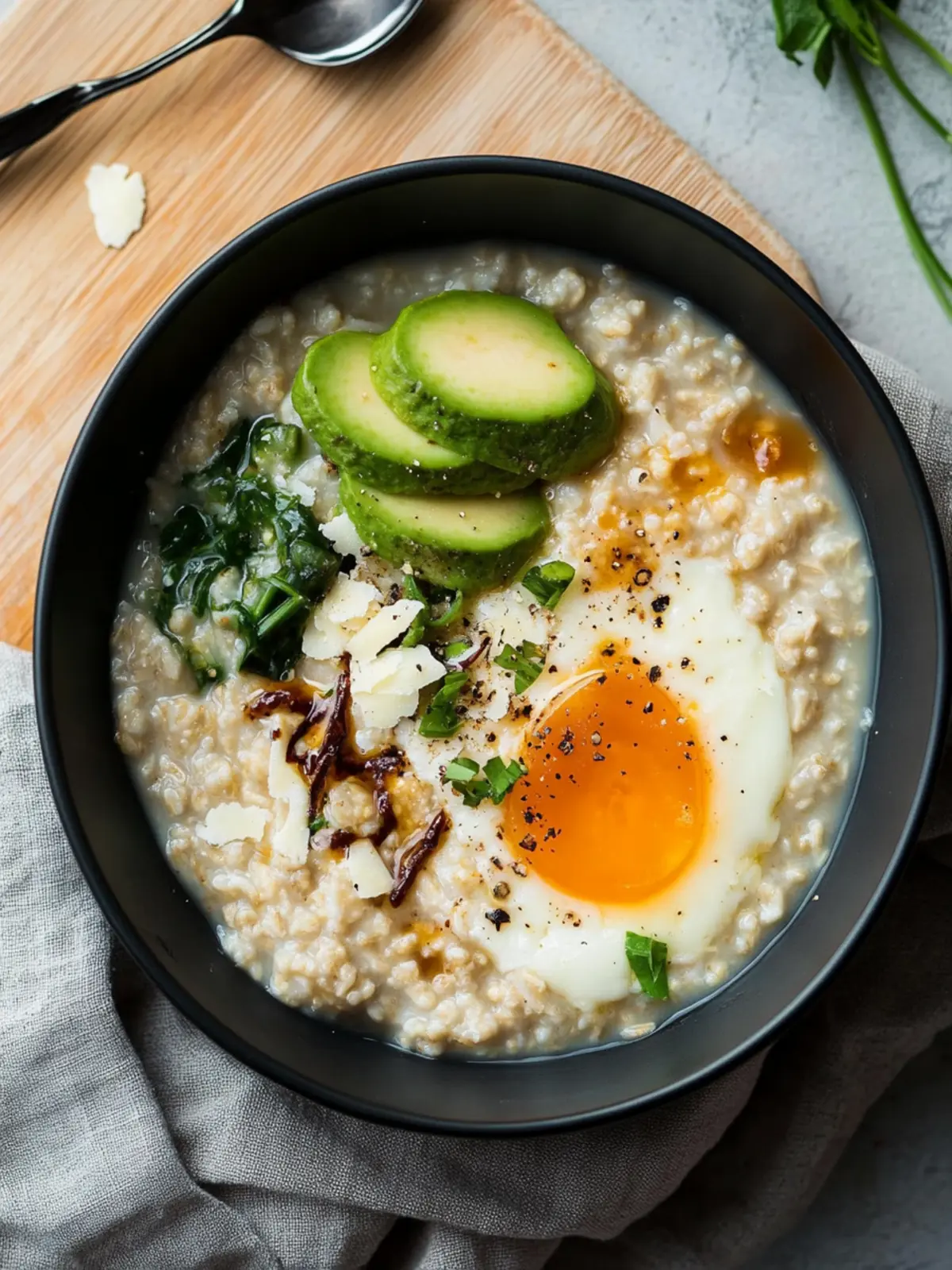 Savory Oatmeal with Bone Broth: A Nourishing Breakfast Delight 2 Savory Oatmeal with Bone Broth