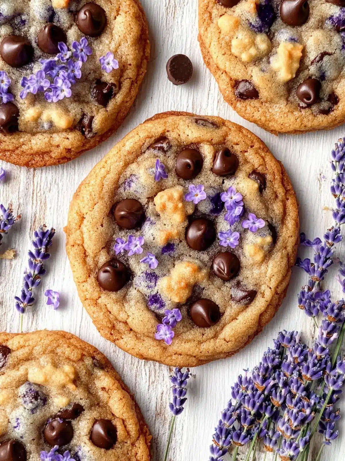 Lavender Chocolate Chip Cookies for a Unique Flavor Twist 4 Lavender Chocolate Chip Cookie