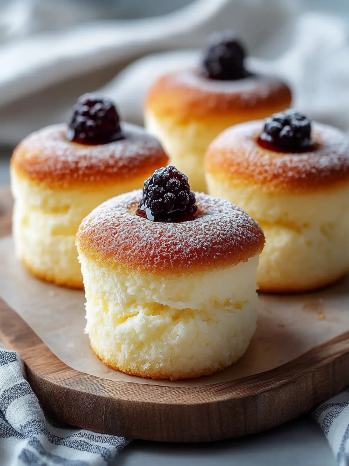 Fluffy Japanese Cotton Cheesecake Cupcakes for Effortless Indulgence 2 Fluffy Japanese Cotton Cheesecake Cupcakes