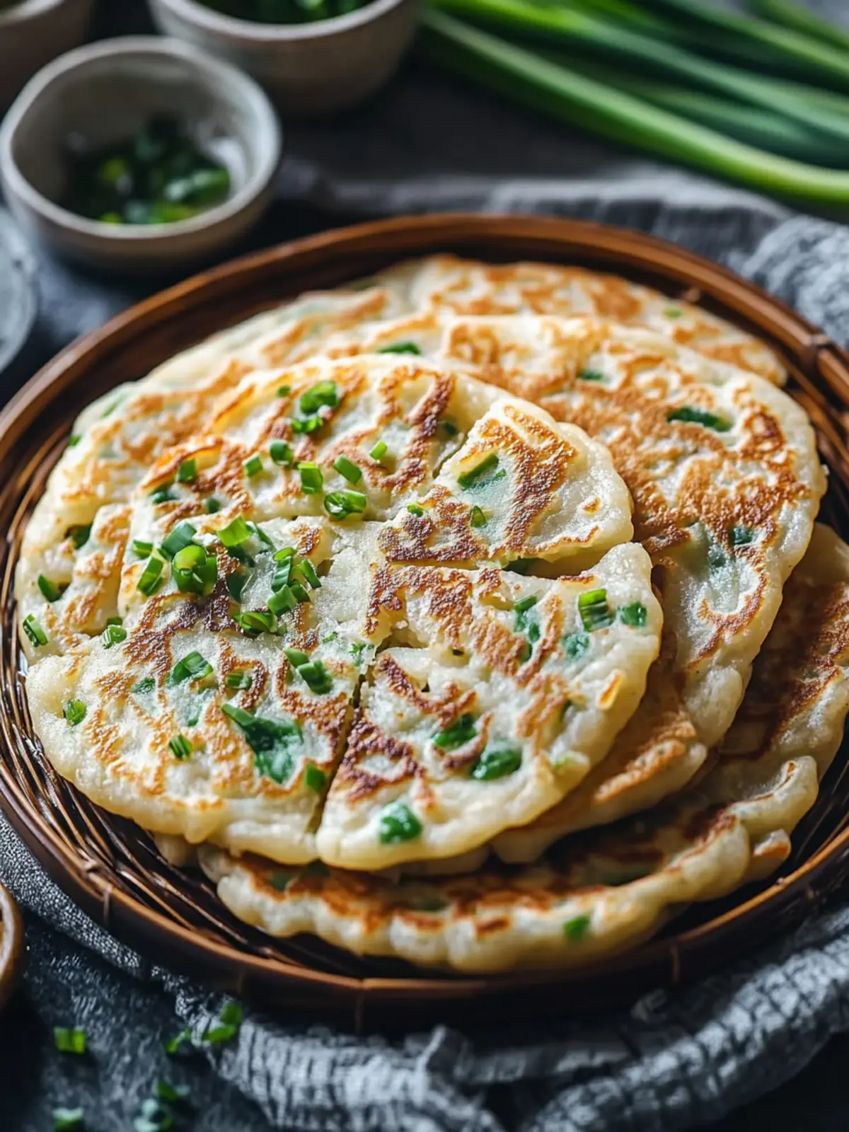 Crispy Scallion Pancakes You ll Love to Make at Home 3 Crispy Scallion Pancakes