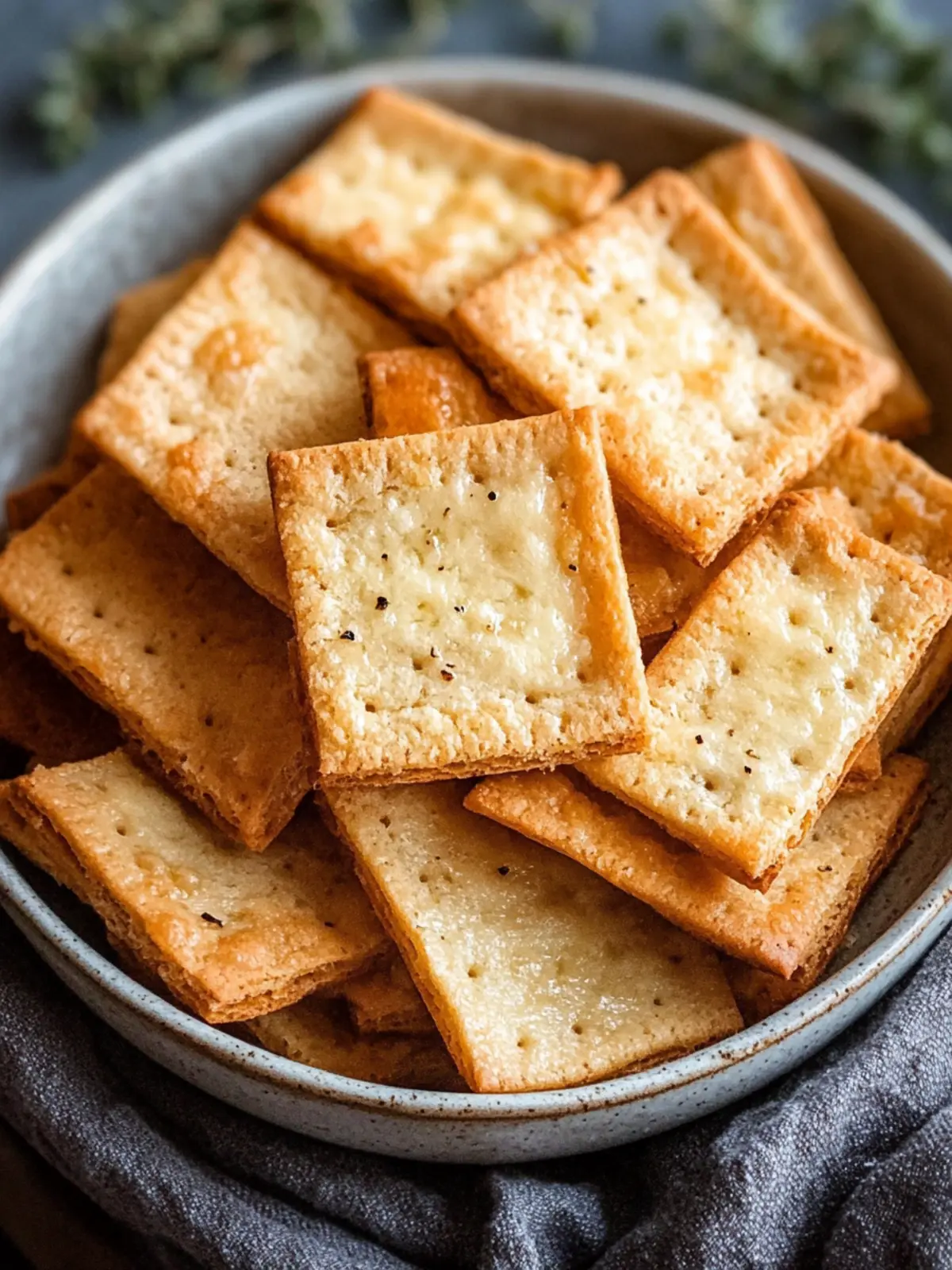 Homemade Cheese Crackers: Irresistibly Crunchy Delight 4 Homemade Cheese Crackers