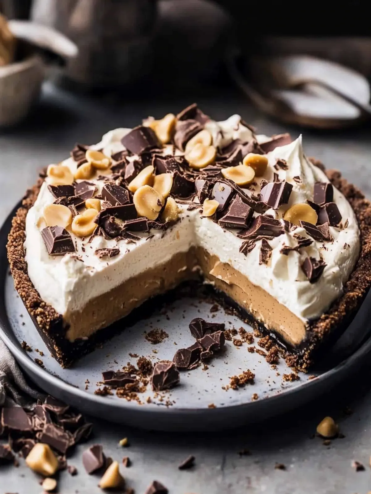 Indulge in Heavenly Chocolate Peanut Butter Pie Magic 2 Chocolate Peanut Butter Pie