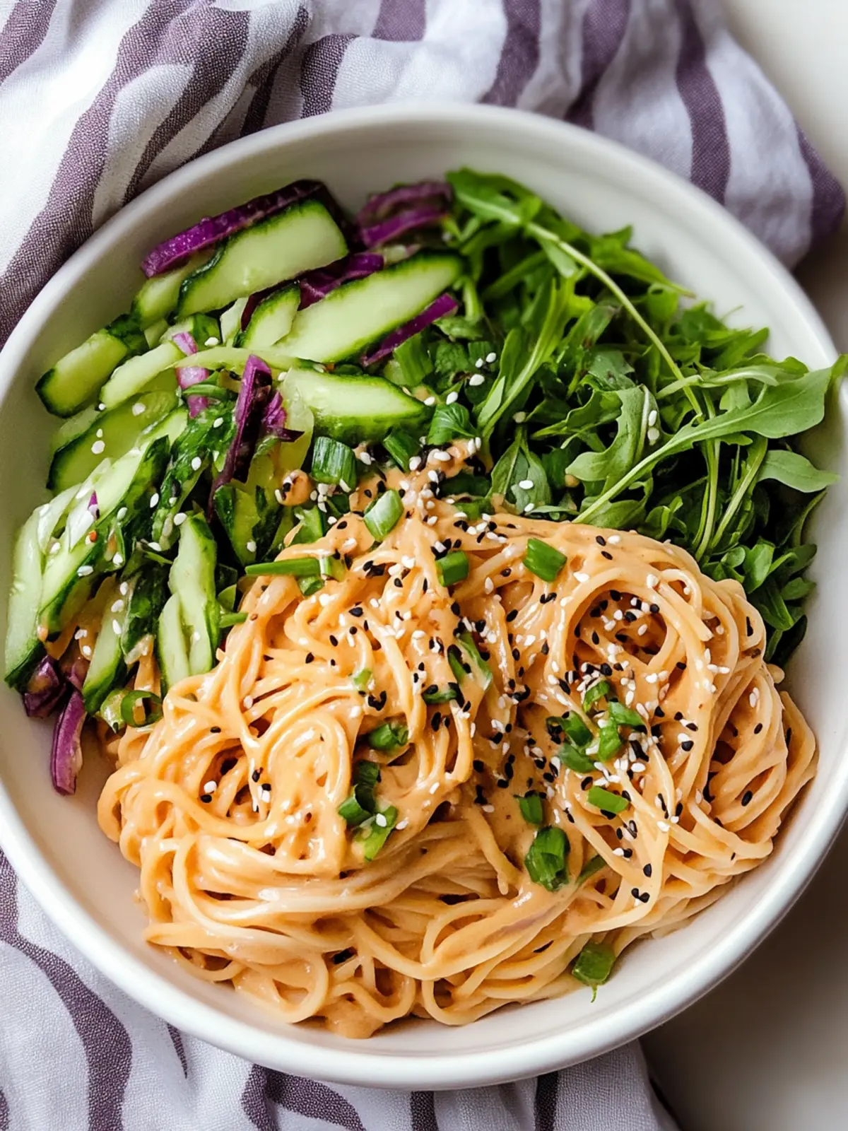 Mouthwatering Peanut Tahini Noodle Bowl for Quick Dinners 4 Peanut Tahini Noodle Bowl