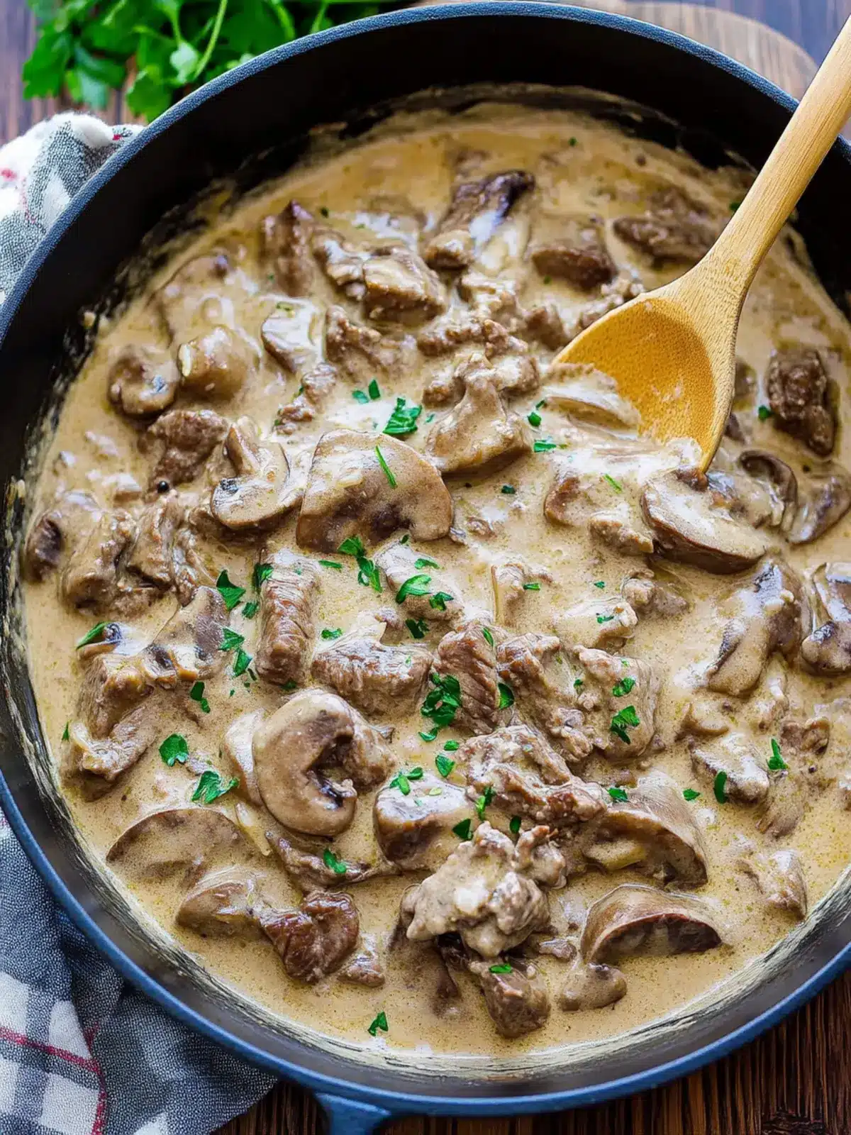 Savory Beef Stroganoff that Beats Fast Food Every Time 4 Beef Stroganoff