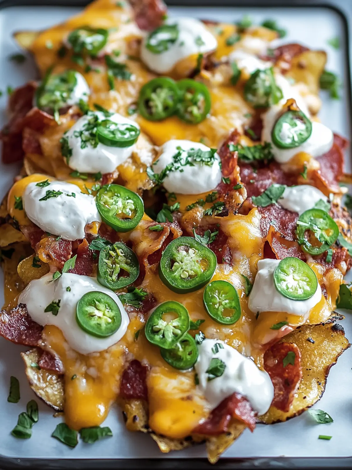 Irresistible Irish Nachos: Cheesy Comfort in Every Bite 3 Irish Nachos