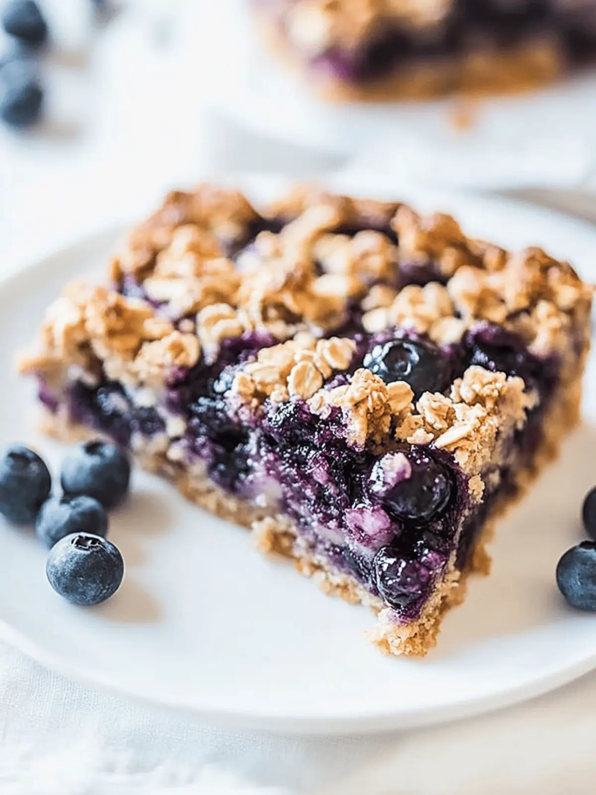 Delicious Blueberry Oatmeal Bars for Guilt-Free Indulgence 2 Blueberry Oatmeal Bars
