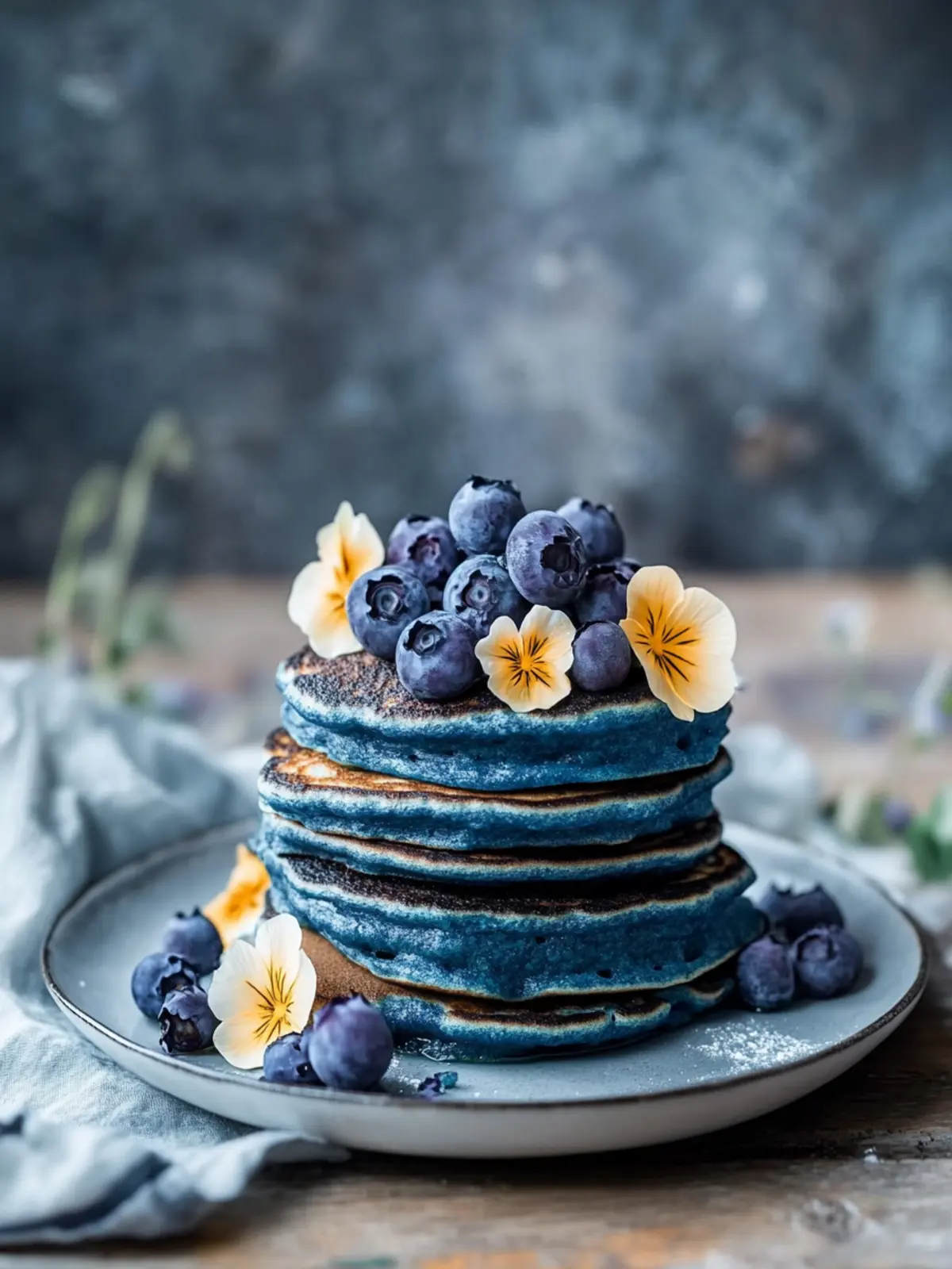 Fluffy Blue Spirulina Keto-Paleo Pancakes You ll Crave 2 Blue Spirulina Keto-Paleo Pancake