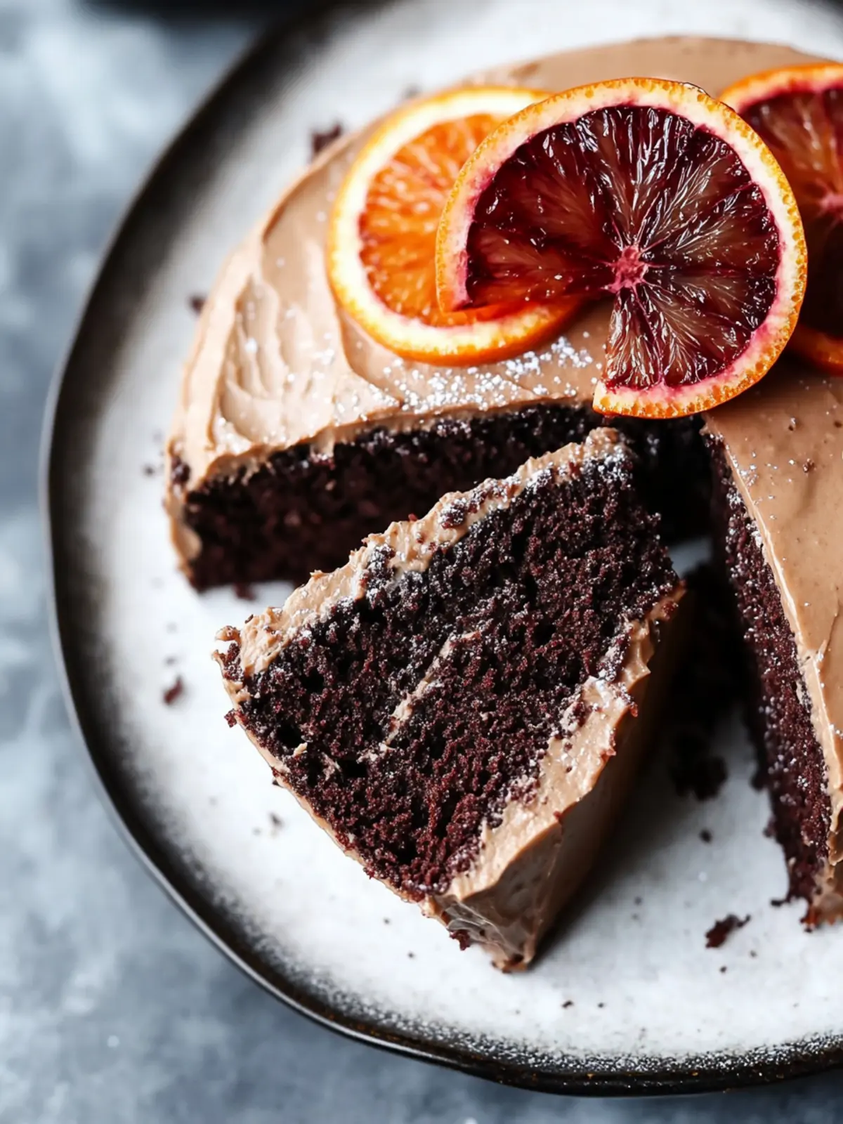 Irresistible Dark Chocolate Blood Orange Cake Recipe You ll Love 3 Dark Chocolate Blood Orange Cake