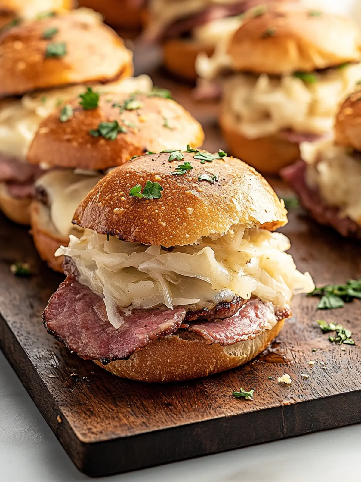 Irresistible Reuben Sliders That Elevate Game Day Feasts 4 Reuben Sliders