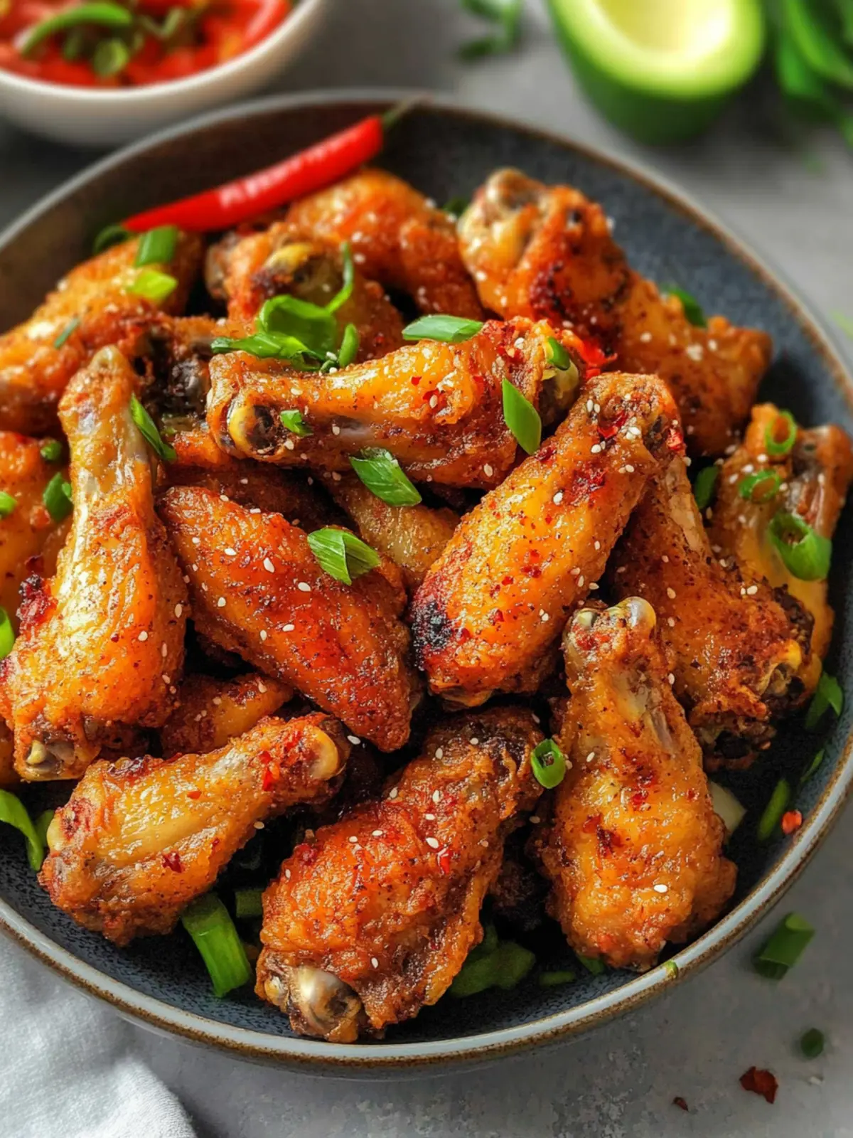 Crispy Chinese Salt and Pepper Chicken Wings Made Easy 4 Chinese Salt and Pepper Chicken Wings