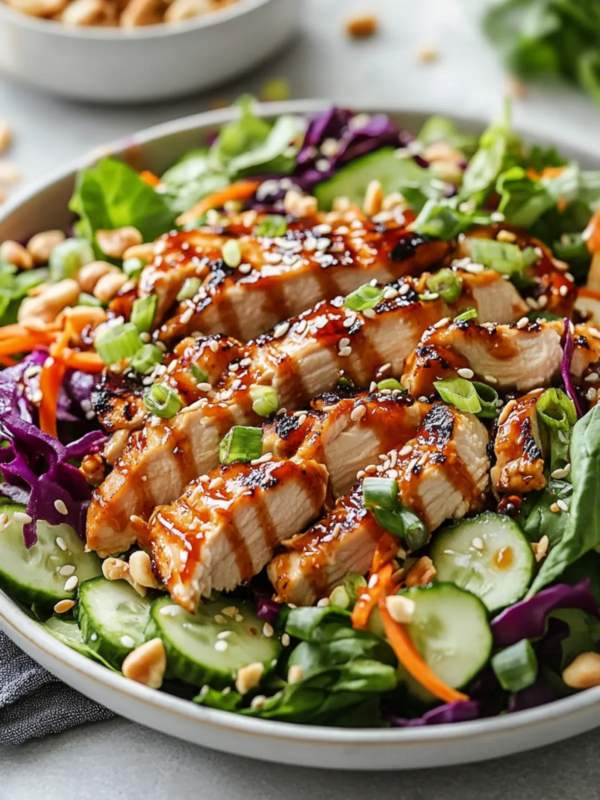 Crunchy Asian Sesame Chicken Salad for Ultimate Flavor Boost 3 Crunchy Asian Sesame Chicken Salad