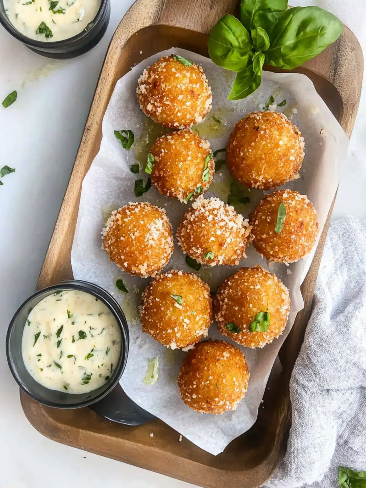 Crispy Parmesan Arancini Balls for the Perfect Snack Fix 3 Parmesan Arancini Balls