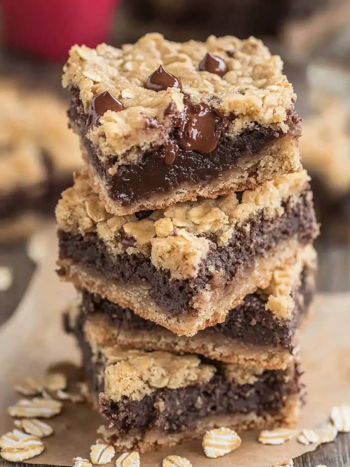 Decadent Oatmeal Cookie Easy Nutella Bars You ll Crave 4 Oatmeal Cookie Easy Nutella Bars