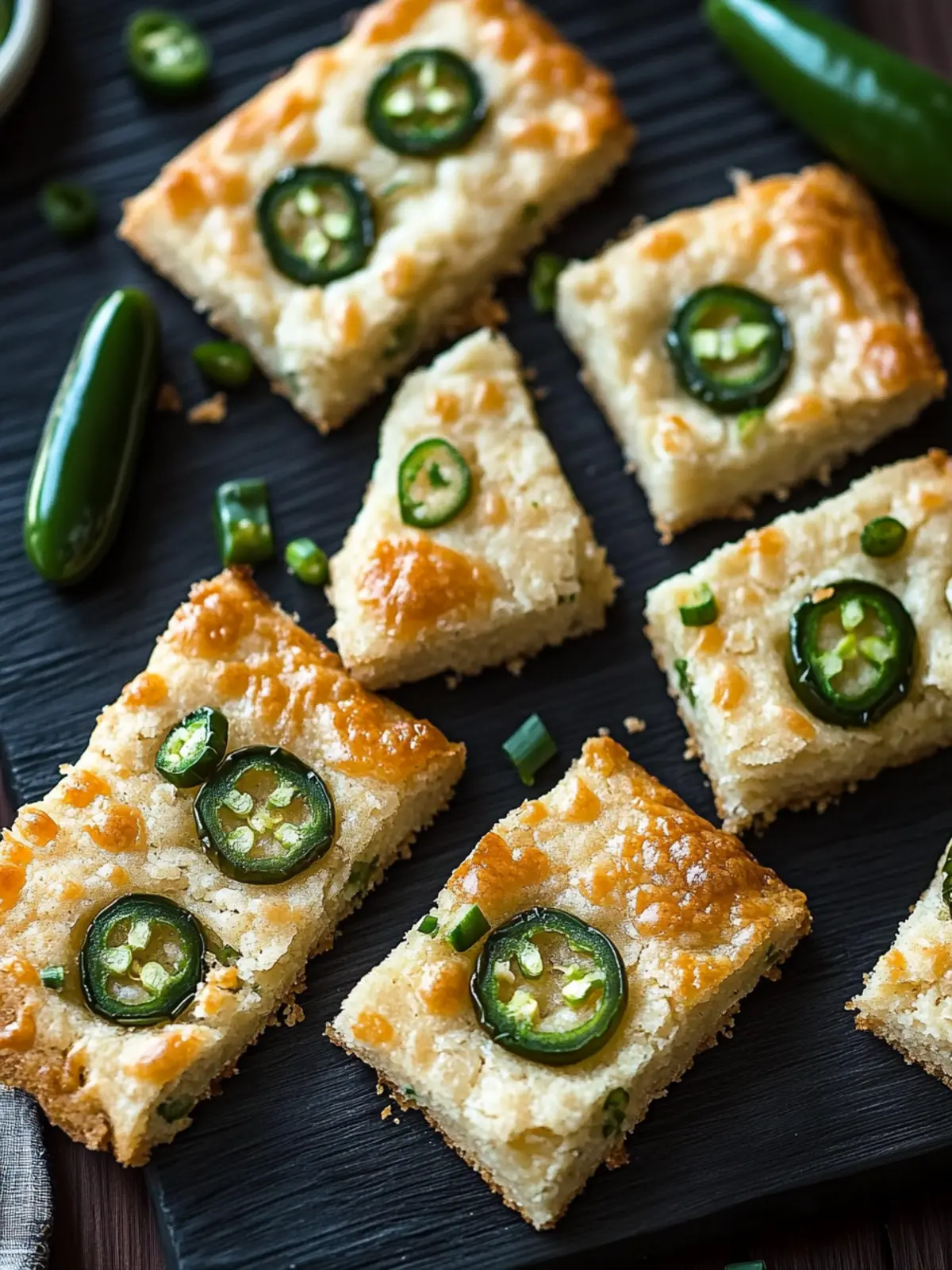 Irresistible Cheesy Jalapeño Shortbread for Snack Lovers 4 Cheesy Jalapeño Shortbread