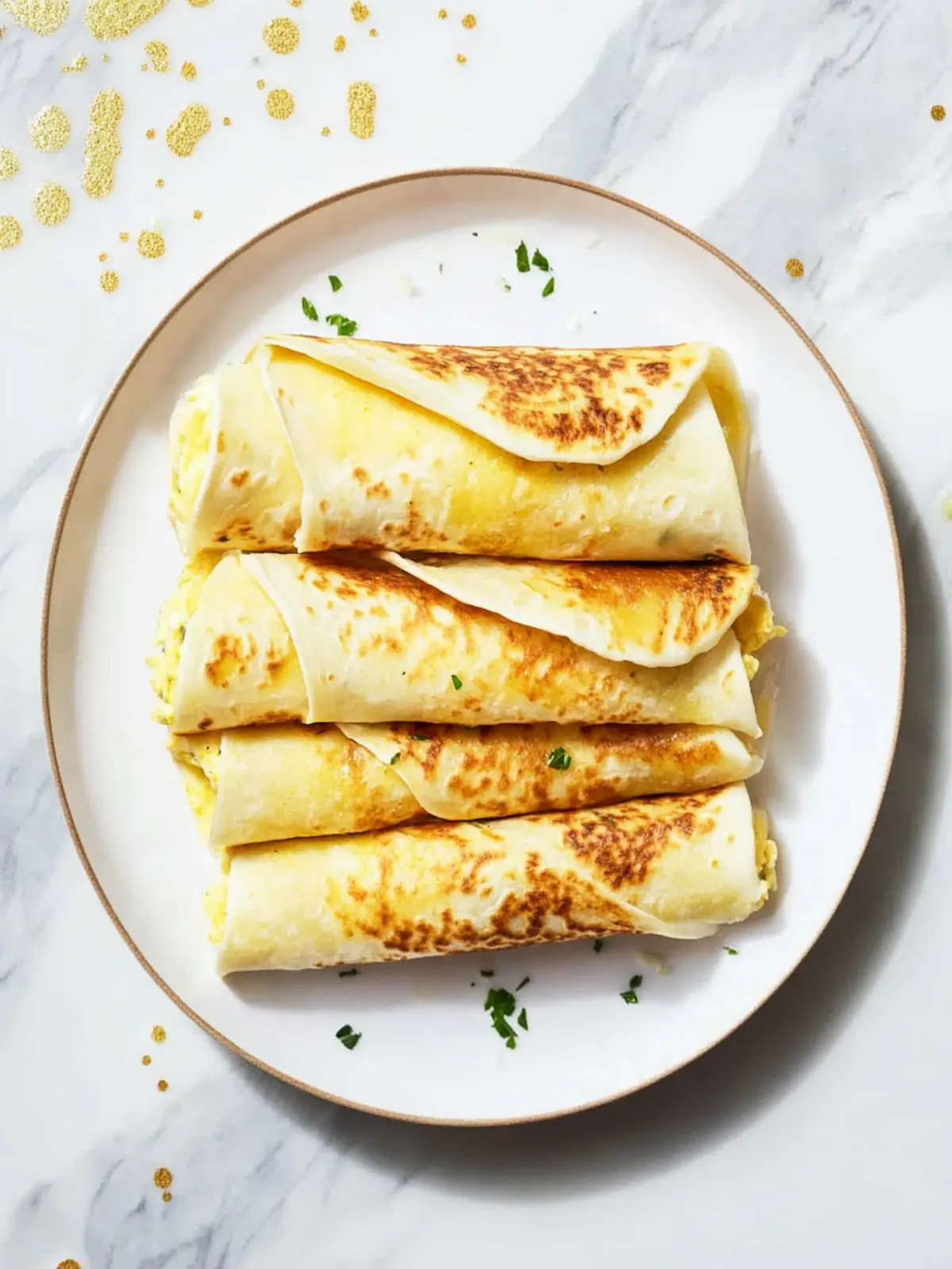 Delicious 2-Ingredient Cottage Cheese Wraps: Quick & Easy! 2 2-Ingredient Cottage Cheese Wraps (Pan + Oven)