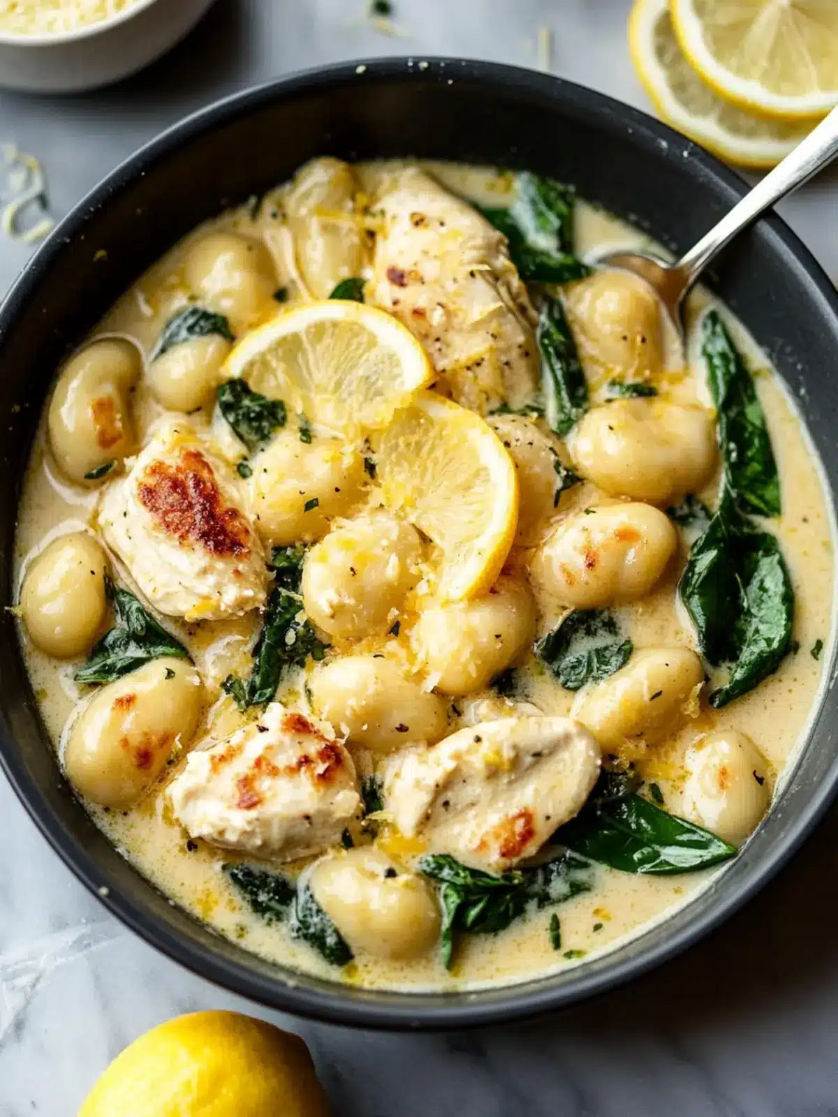 Easy Creamy Lemon Chicken Gnocchi for Busy Weeknights 4 Creamy Lemon Chicken Gnocchi