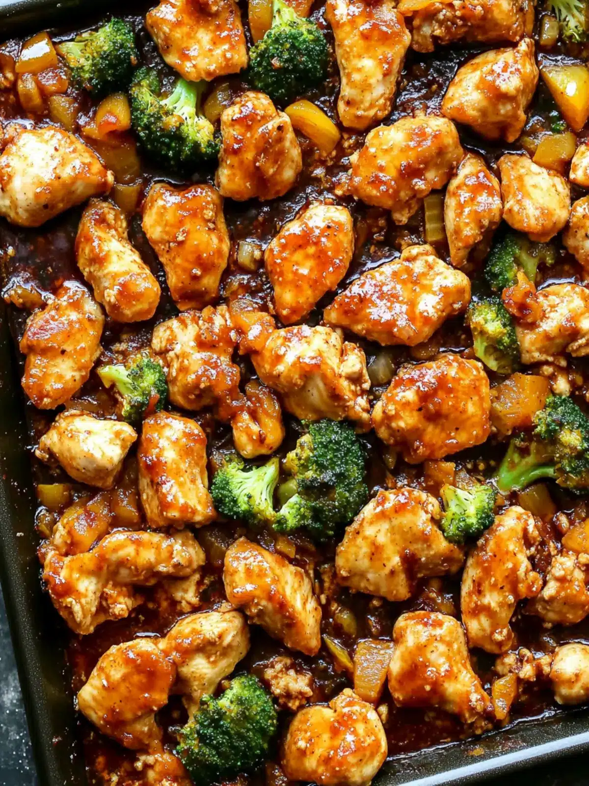 Sheet Pan Chili Orange Chicken and Broccoli Bliss 4 Sheet Pan Chili Orange Chicken and Broccoli