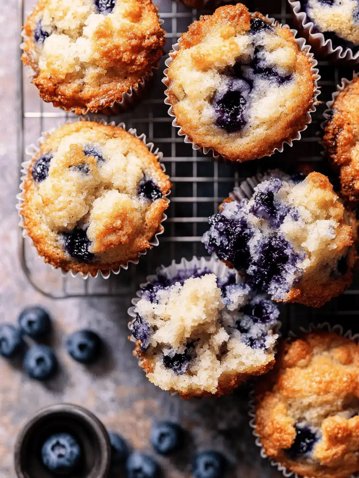 Bakery Style Blueberry Muffins to Brighten Your Morning 3 Bakery Style Blueberry Muffins