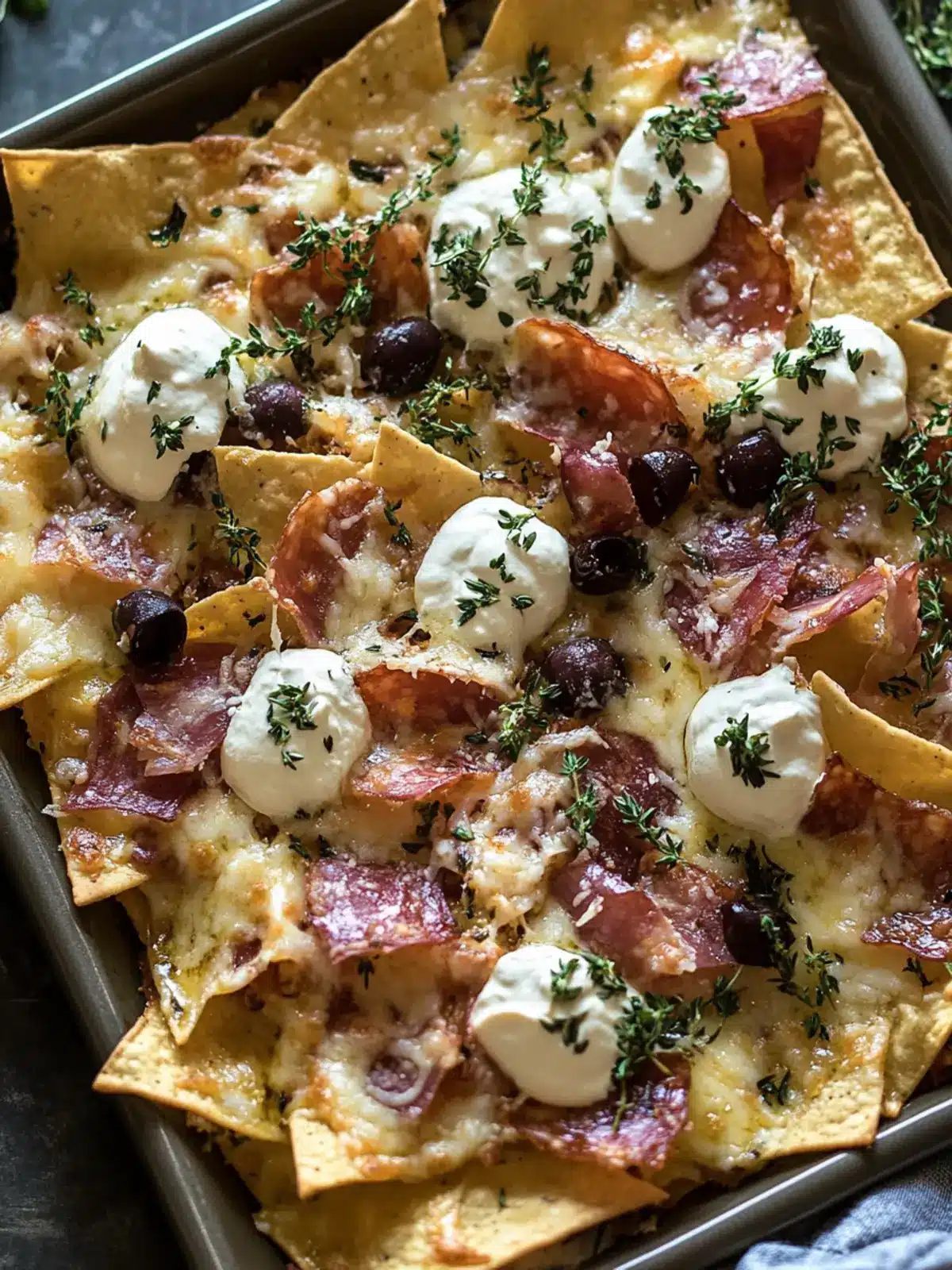 Borderline Genius Crispy Charcuterie Nachos for Your Next Party 3 Borderline Genius Crispy Charcuterie Nachos