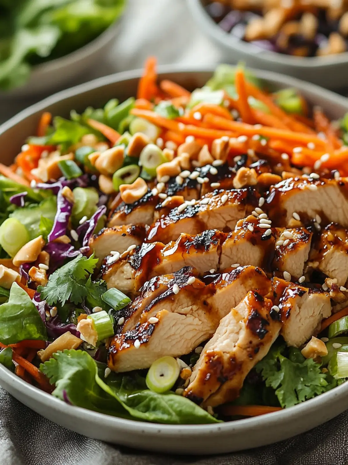Crunchy Asian Sesame Chicken Salad for Ultimate Flavor Boost 4 Crunchy Asian Sesame Chicken Salad
