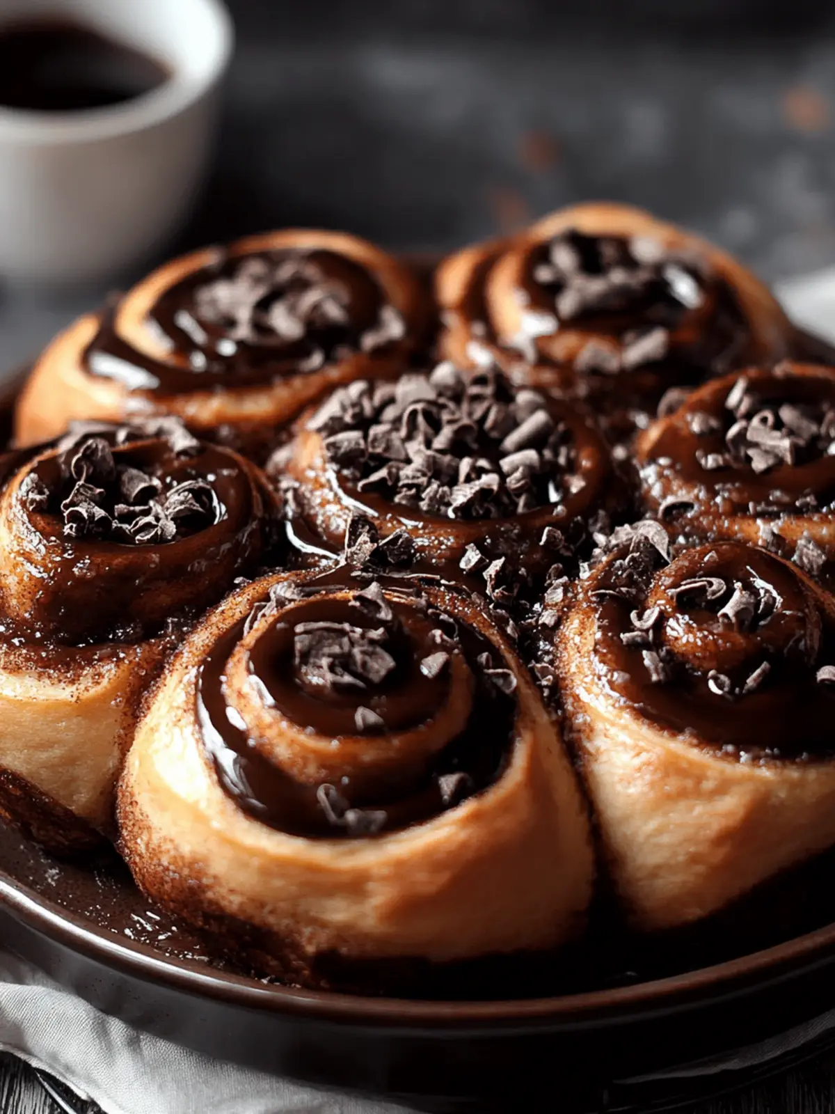 Decadent Chocolate Cinnamon Rolls: Your New Favorite Indulgence 4 Chocolate Cinnamon Rolls