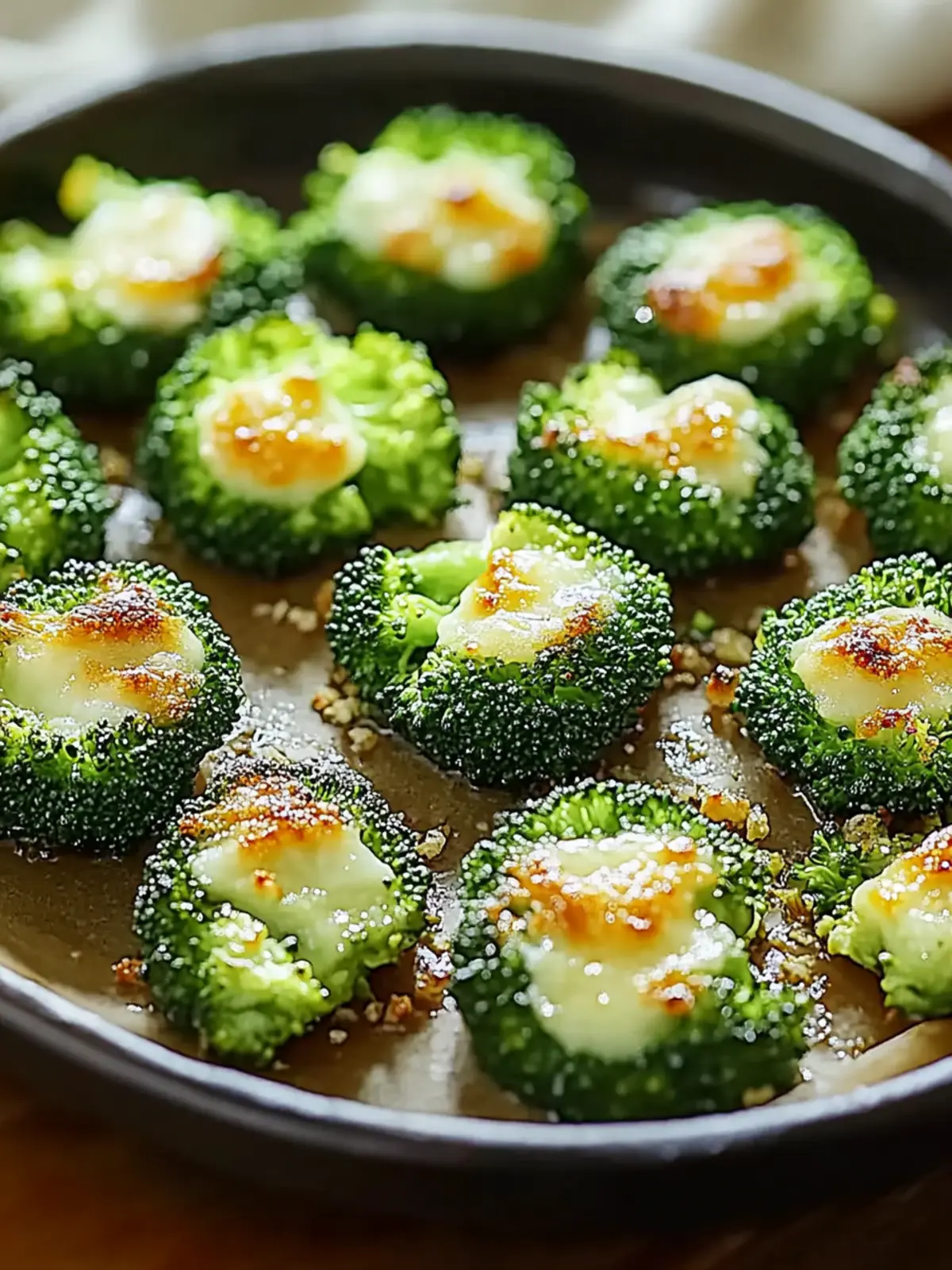 Crispy Baked Broccoli with Parmesan and Almond Crunch 3 Crispy Baked Broccoli