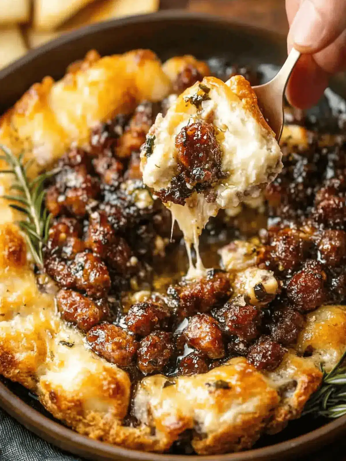Sausage Baked Brie: The Ultimate Comfort Food Delight 4 Sausage Baked Brie