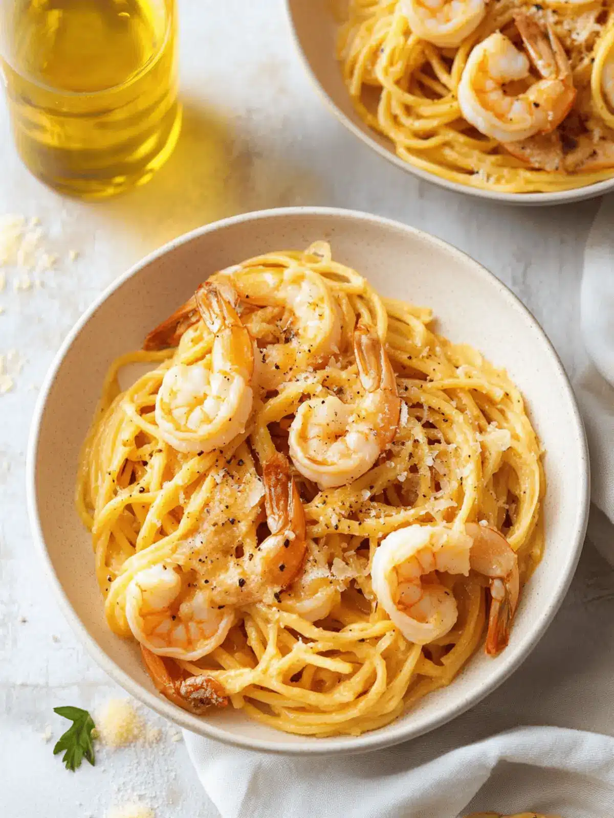 Creamy Shrimp Carbonara to Wow Your Dinner Guests 2 Shrimp Carbonara
