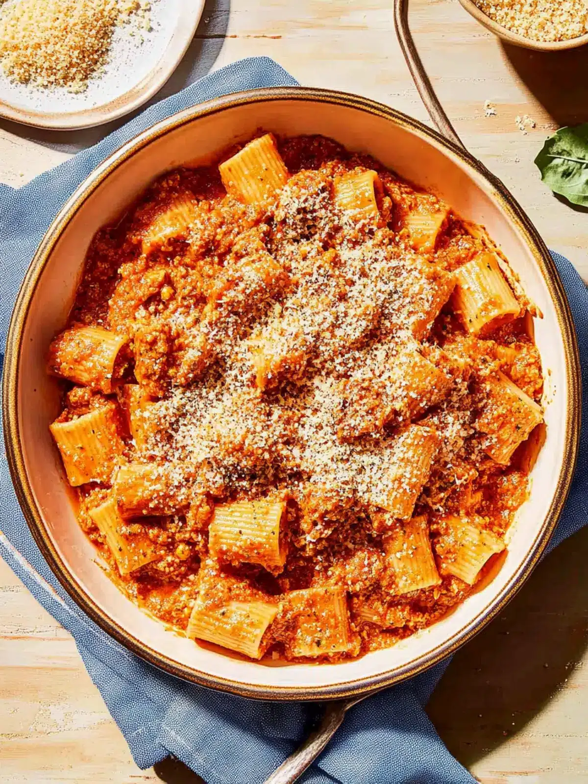Create Delicious Romesco Sauce with Rigatoni Tonight 2 Romesco Sauce with Rigatoni