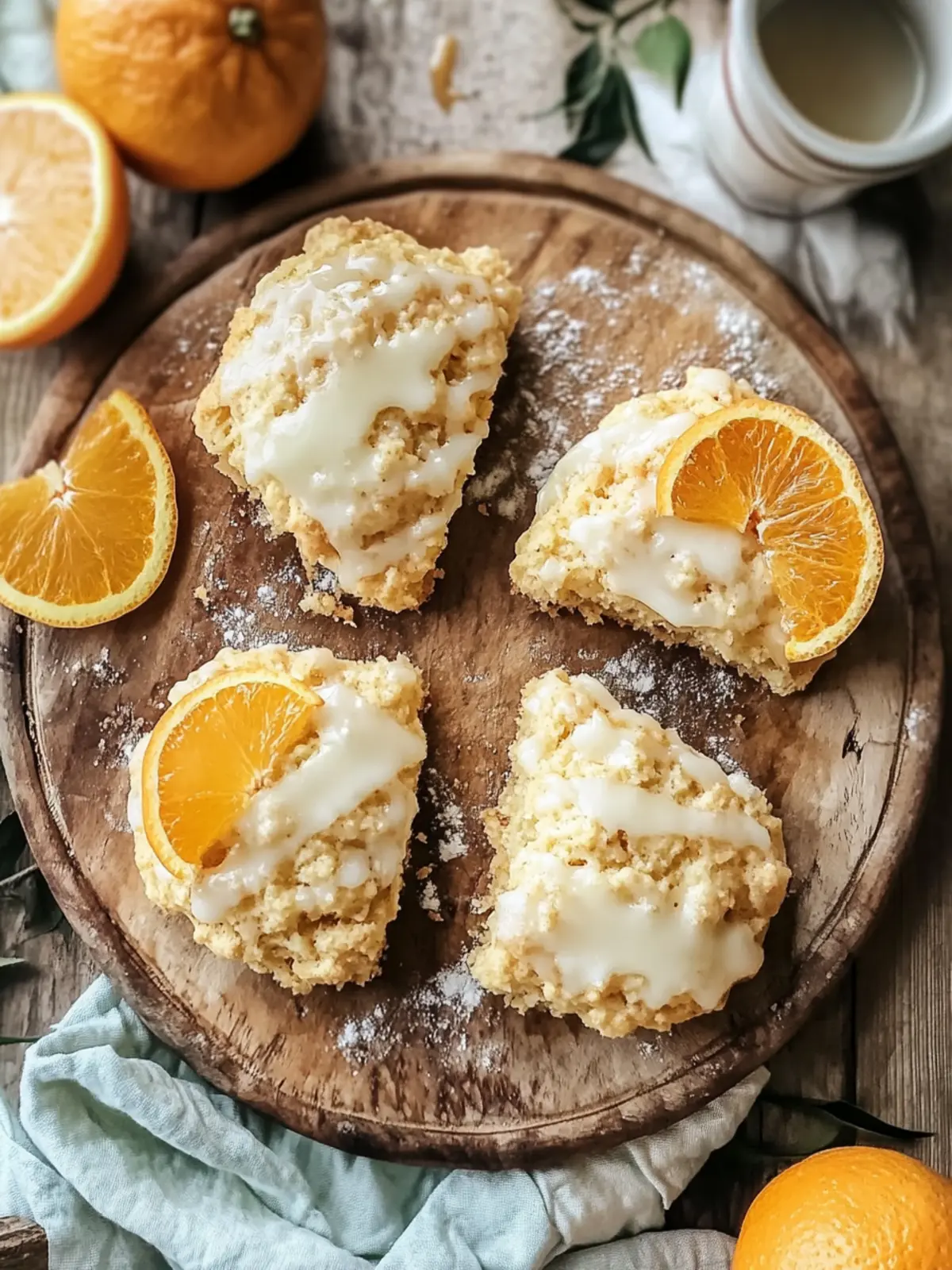 Zesty Candied Ginger Orange Scones Bake for Your Brunch Bliss 3 Candied Ginger Orange Scones Bake