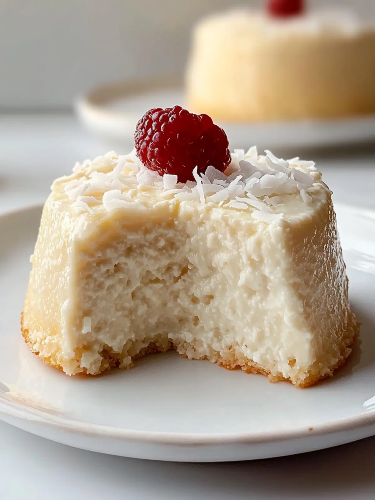 Whip Up Vanilla Coconut Cottage Cheese Cake Made Fast Today! 2 Vanilla Coconut Cottage Cheese Cake Made Fast