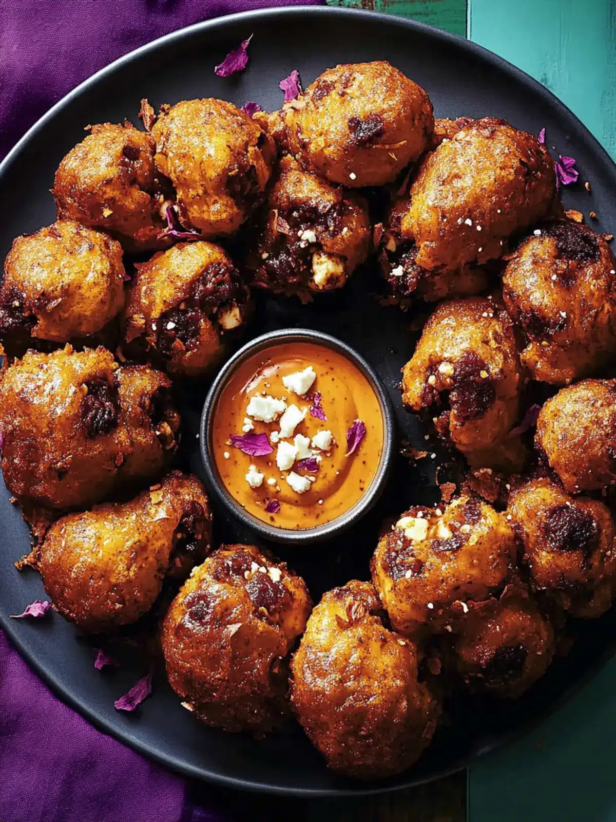 Harissa & Feta Monkey Bread: A Flavor-Packed Delight! 3 Harissa & Feta Monkey Bread