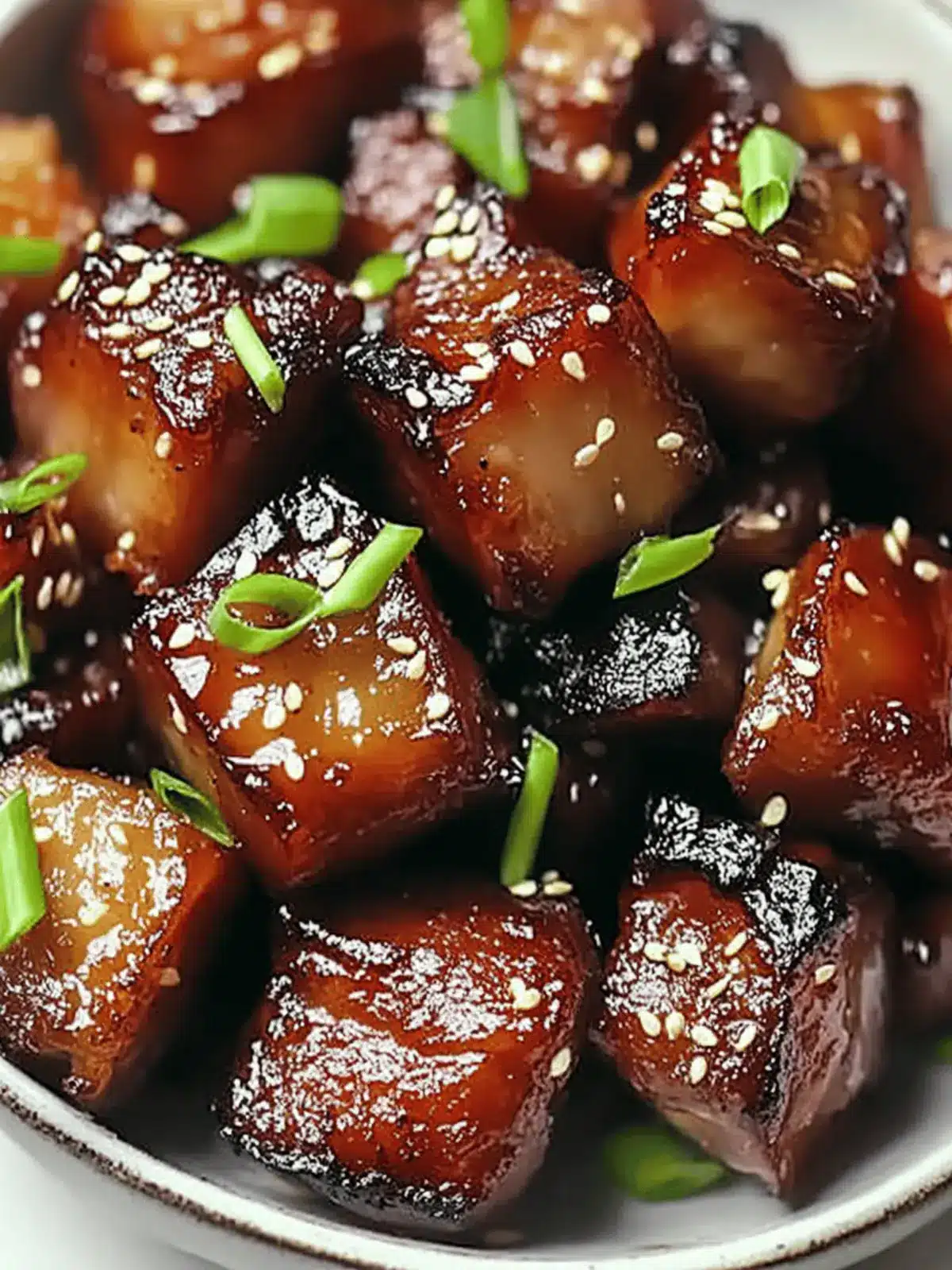 Sticky Gochujang Pork Belly Bites for Flavor Lovers! 2 Sticky Gochujang Pork Belly Bites