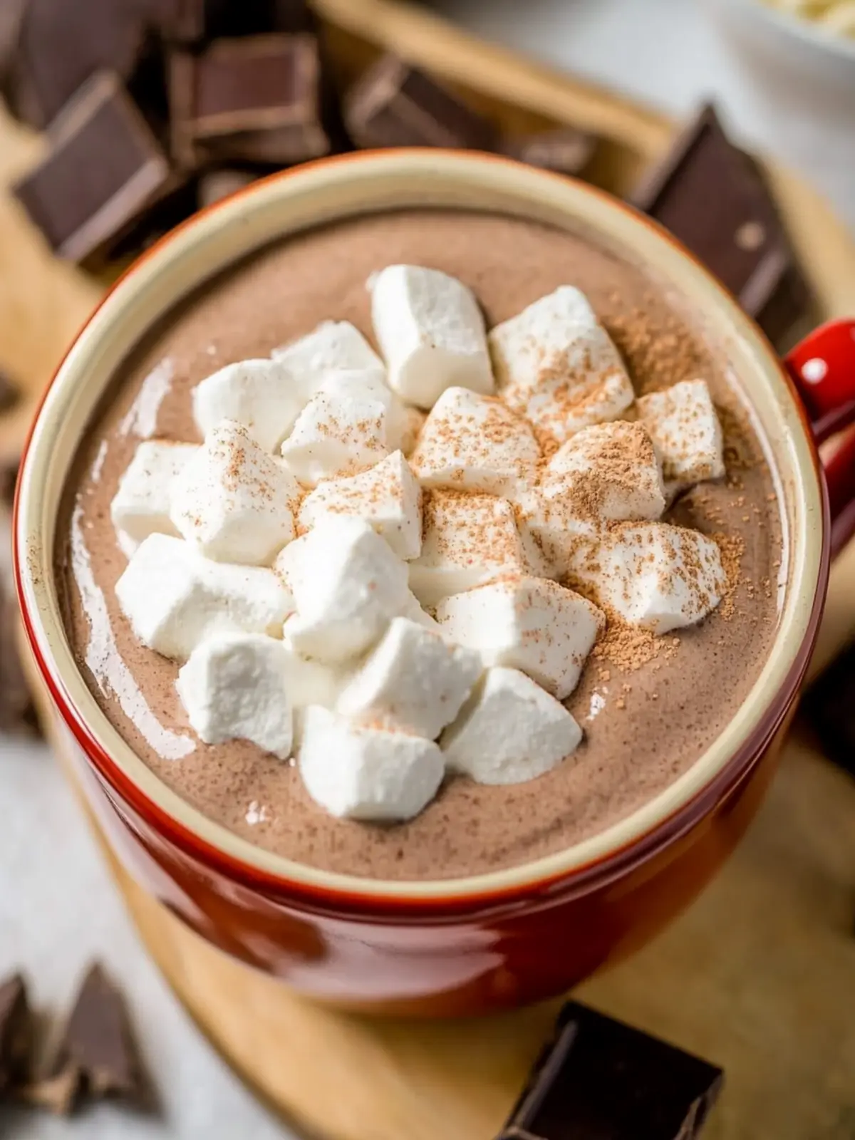 Decadent 3 Ingredient Hot Chocolate Dip for Sweet Snacking 2 3 Ingredient Hot Chocolate Dip