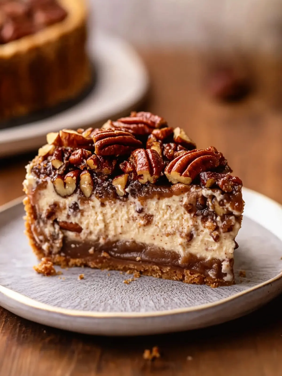 Cinnamon Pecan Pie Cheesecake That Steals the Show 4 Cinnamon Pecan Pie Cheesecake