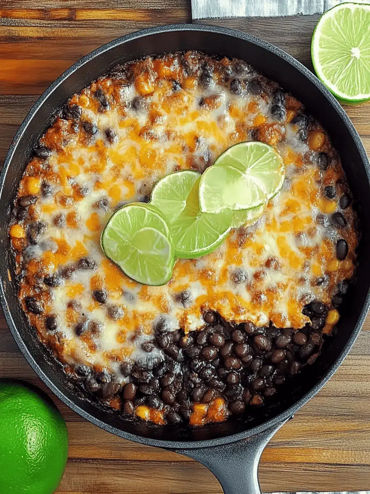 Cheesy Spicy Black Bean Skillet: The Ultimate One-Pan Wonder 2 Cheesy Spicy Black Bean Skillet